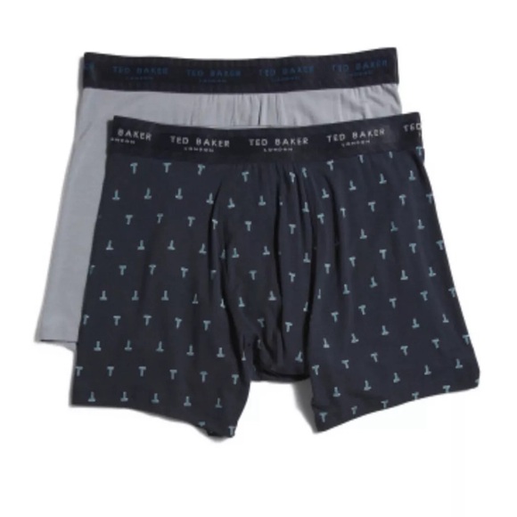 NWB TED BAKER LONDON Premium Soft Modal 2Pack Boxer Briefs Limited Edition - Picture 6 of 6